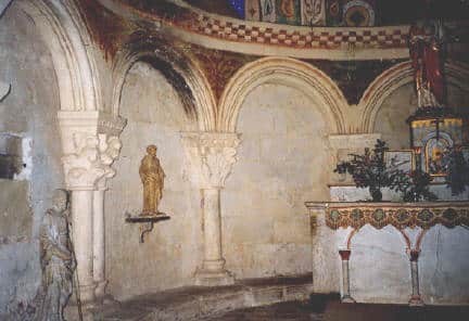 Arcature de l'abside