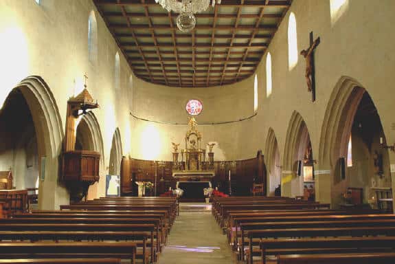 Église Saint-Pierre vue intérieure