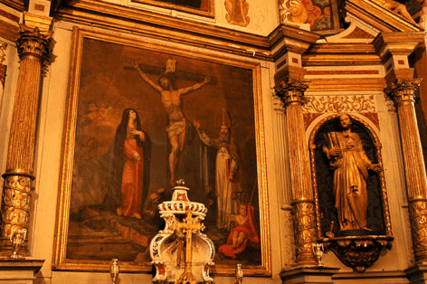 Crucifixion et Saint Paul