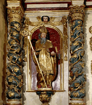 Statue de saint Amand