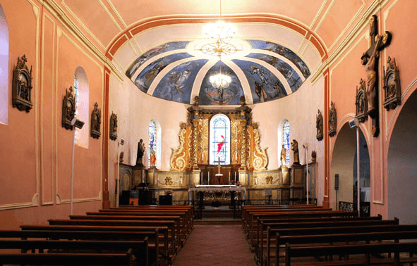 Église Saint-Jean-Baptiste Vue d'ensemble intérieure