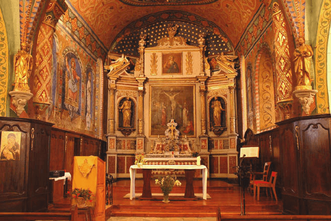 chœur de l'église Saint-Martin