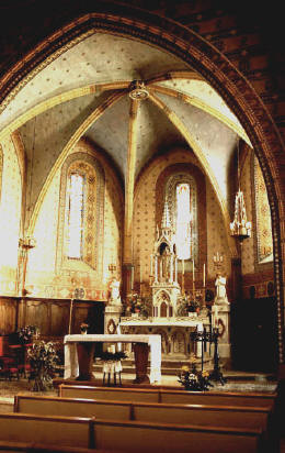 Chœur de l'église Saint-Jean-Baptiste